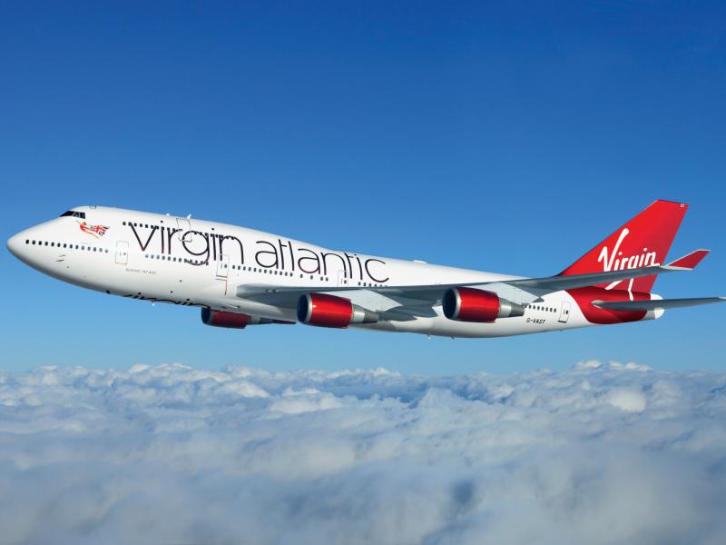 Virgin Atlantic plane