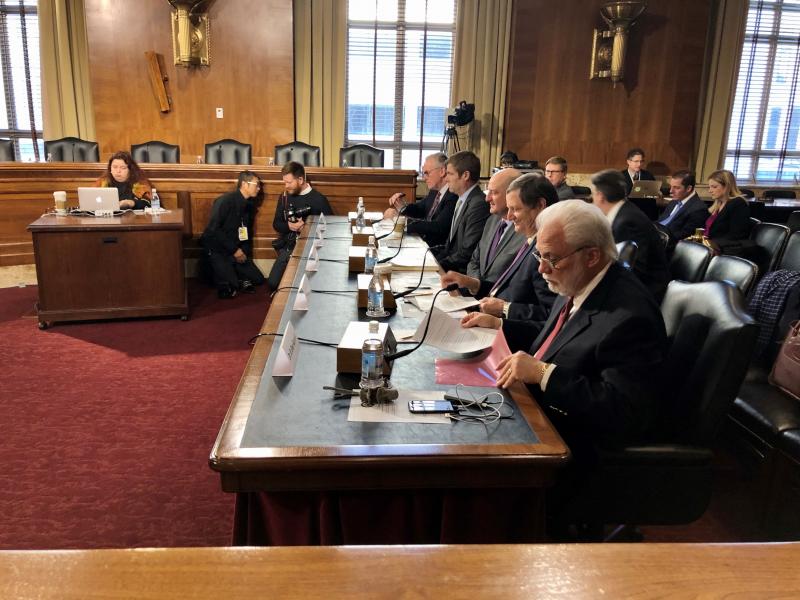 Carl Imhoff addresses U.S. Senate Committee