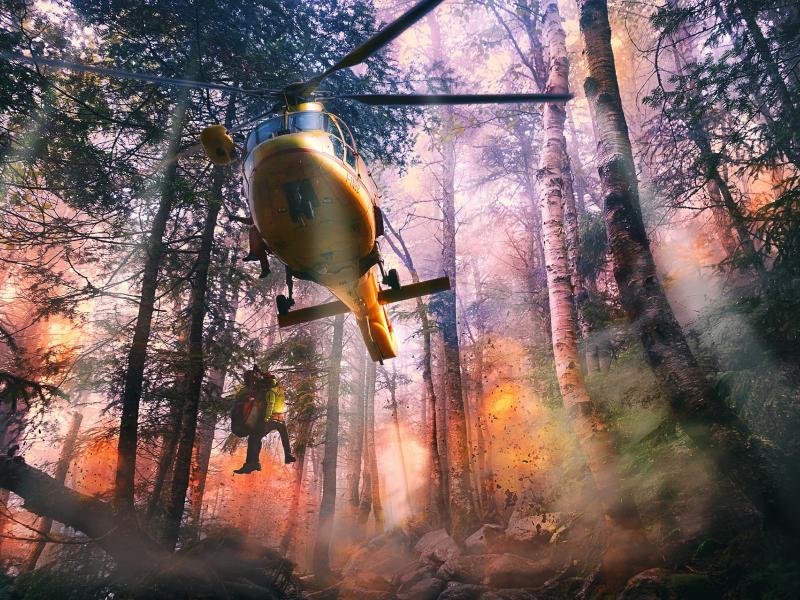 Wildfire Helicopter
